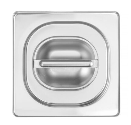 Couvercle pour bacs GN avec bord en silicone