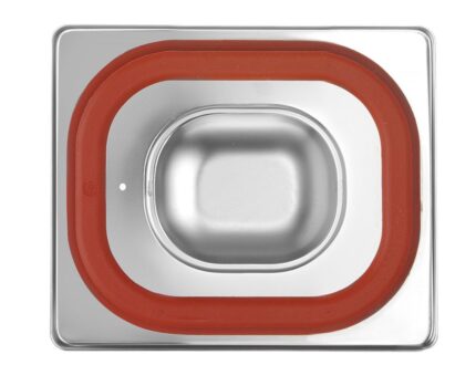 Couvercle pour bacs GN avec bord en silicone_2