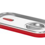 Couvercle gastronorme avec bord en silicone