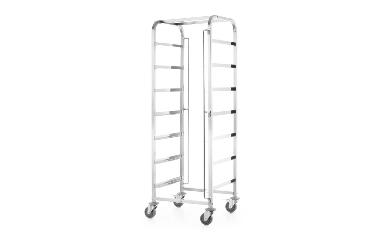 Chariot pour casiers de lavage - 7 x 500x500 mm_2