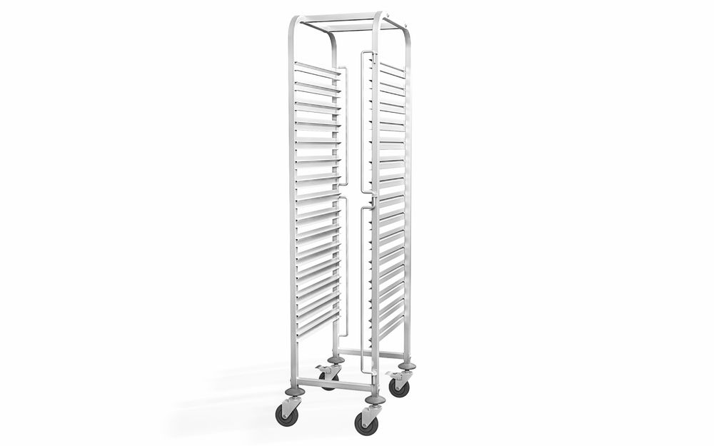 Chariot porte-plateaux - 15 x GN 1/1