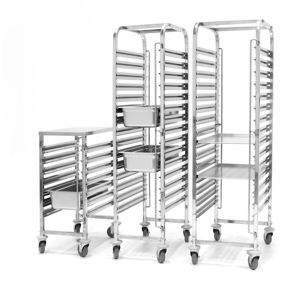 Chariot porte-plateaux - 7 x GN 1/1_2