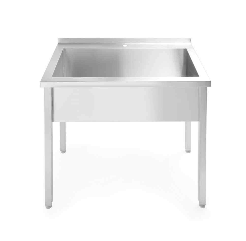 Table avec bac de lavage simple