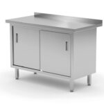 Table murale avec placard