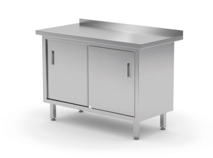 Table murale avec placard