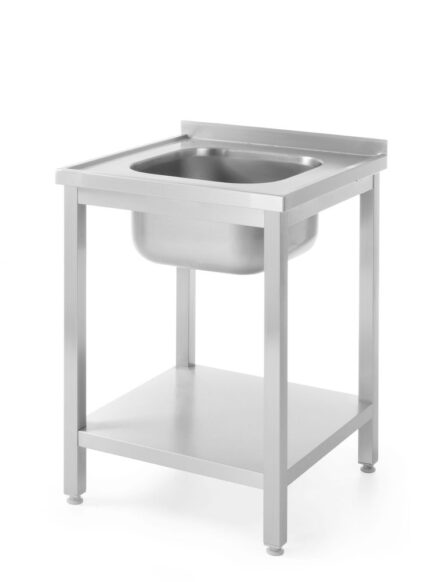 Table d’évier avec étagère – vissée