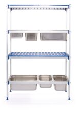 Rayonnage en aluminium pour bacs gastronormes