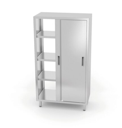 Placard passe-plats avec portes coulissantes - vissé