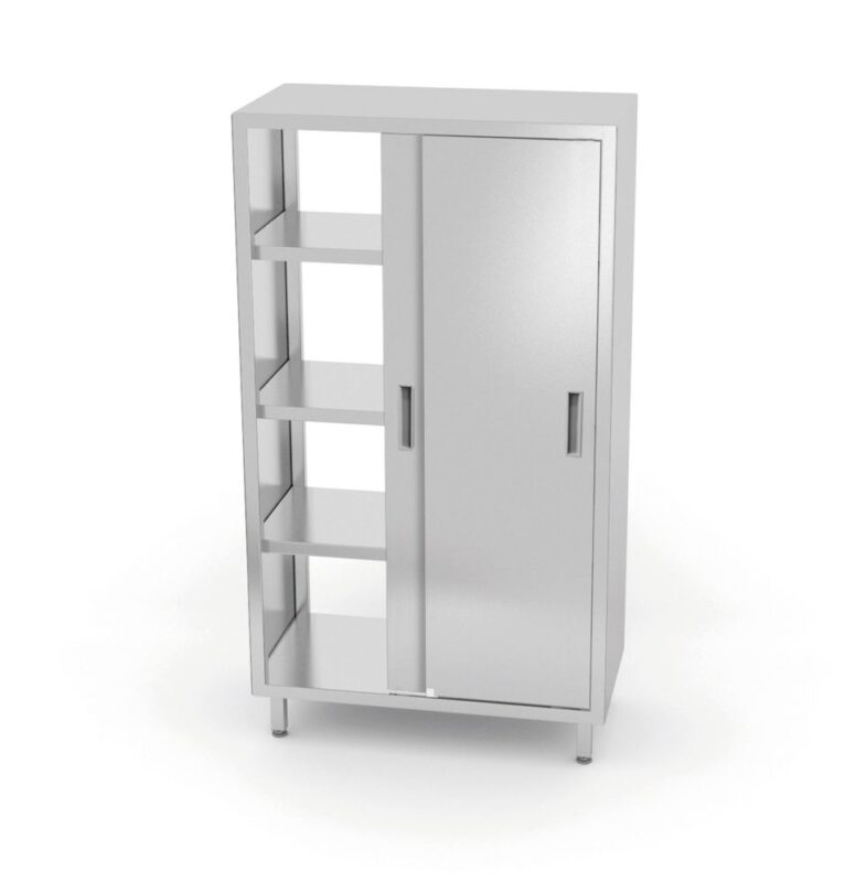 Placard passe-plats avec portes coulissantes - vissé