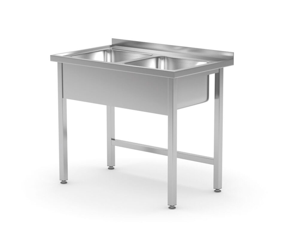 Table avec 2 éviers – soudée