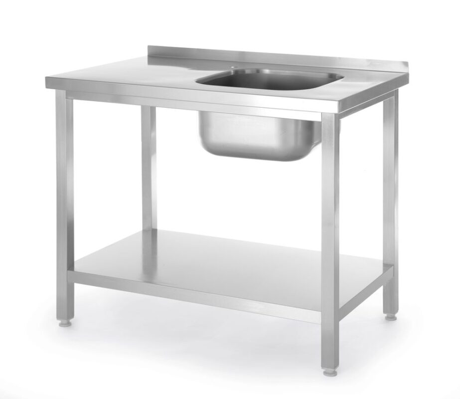 Table d’évier avec étagère