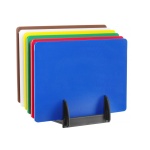 Set de 6 planches à découper HACCP avec rack