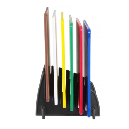 Set de 6 planches à découper HACCP avec rack_2