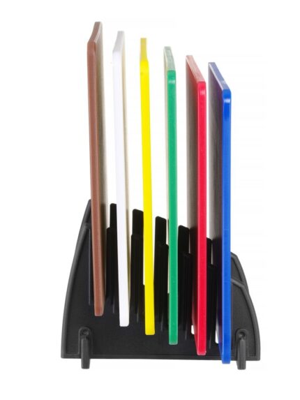 Set de 6 planches à découper HACCP avec rack_2