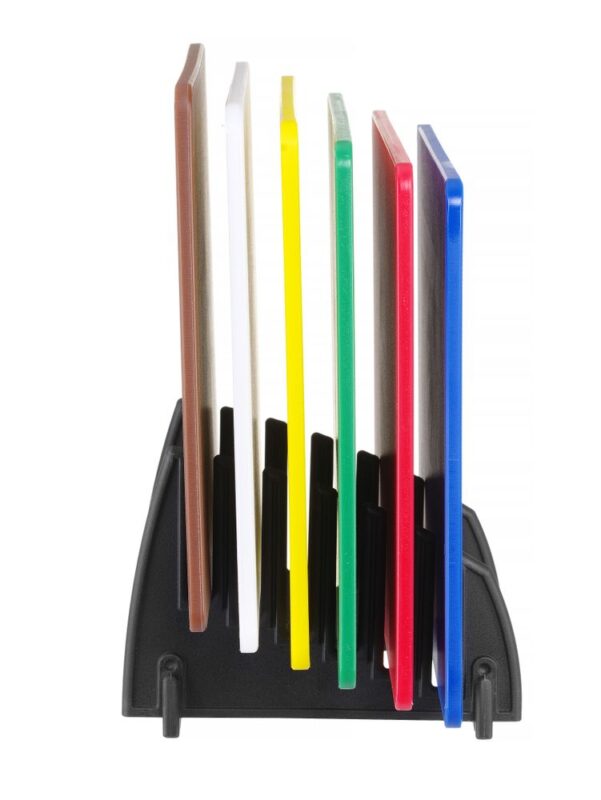 Set de 6 planches à découper HACCP avec rack_2