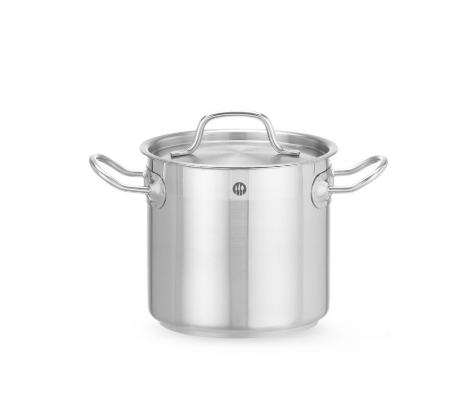 Marmite haute - avec couvercle