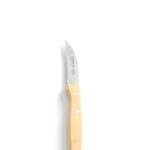 Couteau éplucheur avec manche en bois