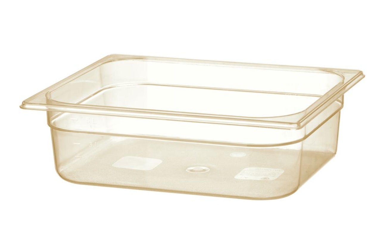Bac gastronorme 1/2 résistant aux températures élevées