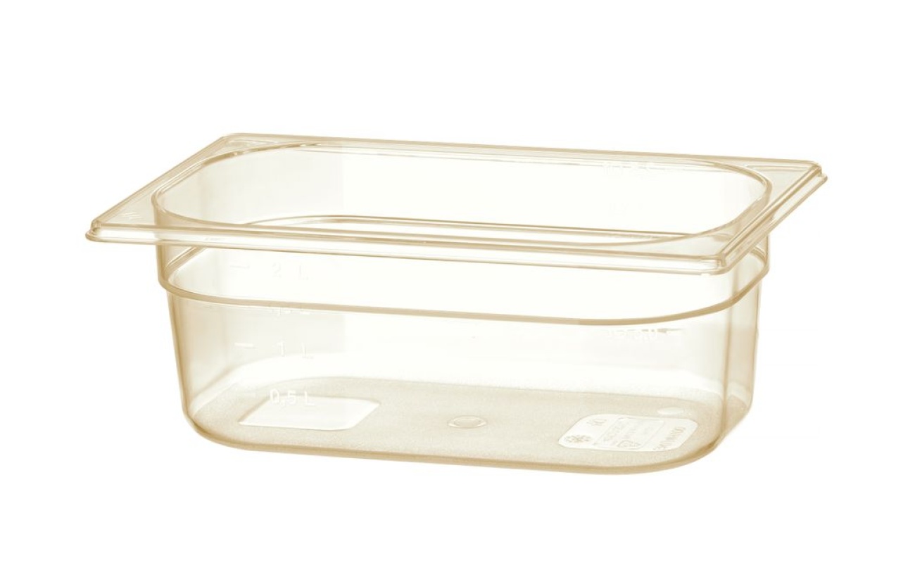 Bac gastronorme 1/4 résistant aux températures élevées