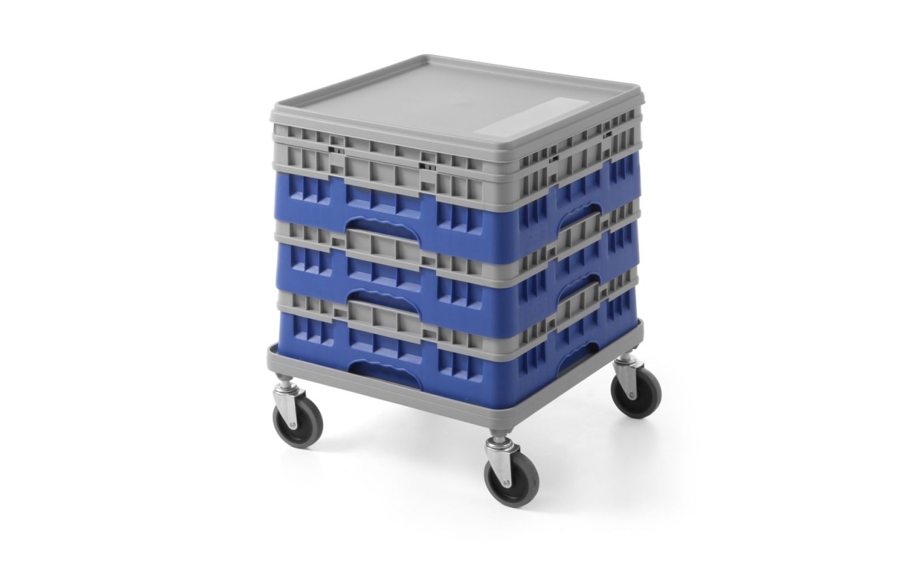 Chariot pour casiers de lavage universels de 500 × 500 mm_2