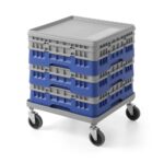 Chariot pour casiers de lavage universels de 500 × 500 mm_2