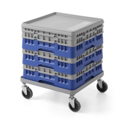 Chariot pour casiers de lavage universels de 500 × 500 mm_2