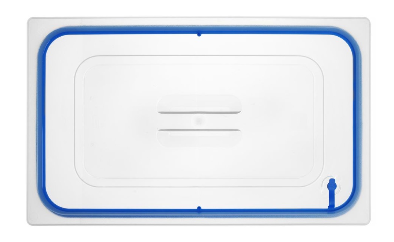 Couvercles pour bacs GN en polypropylène avec fermeture hermétique_2