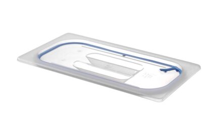 Couvercles pour bacs GN en polypropylène avec fermeture hermétique