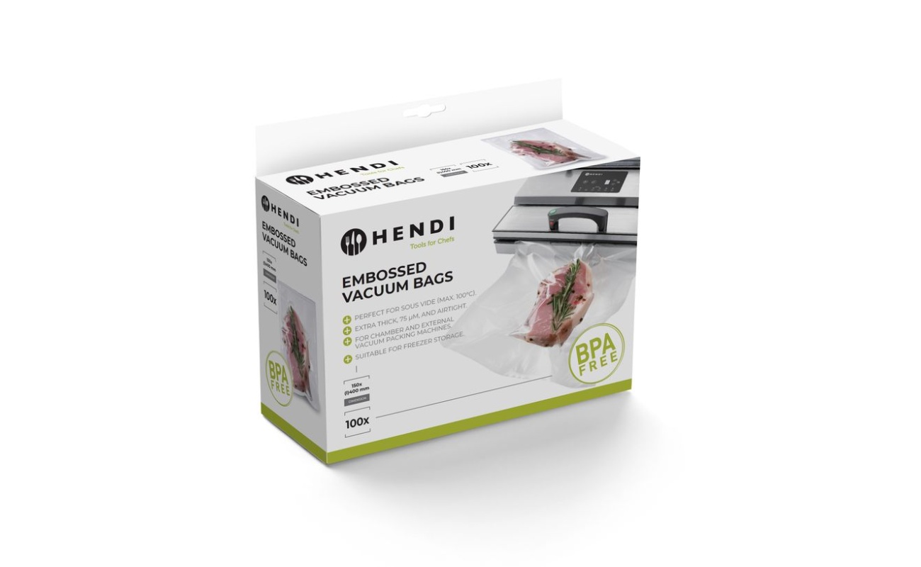Sacs sous vide gaufrés