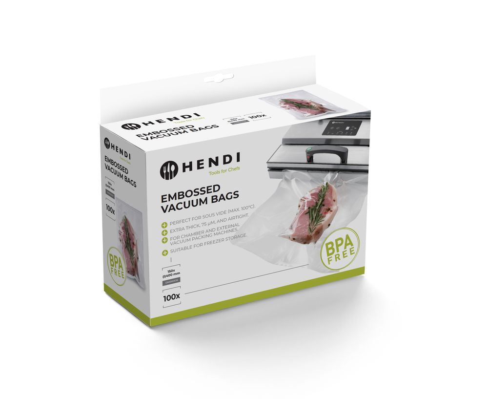 Sacs sous vide gaufrés