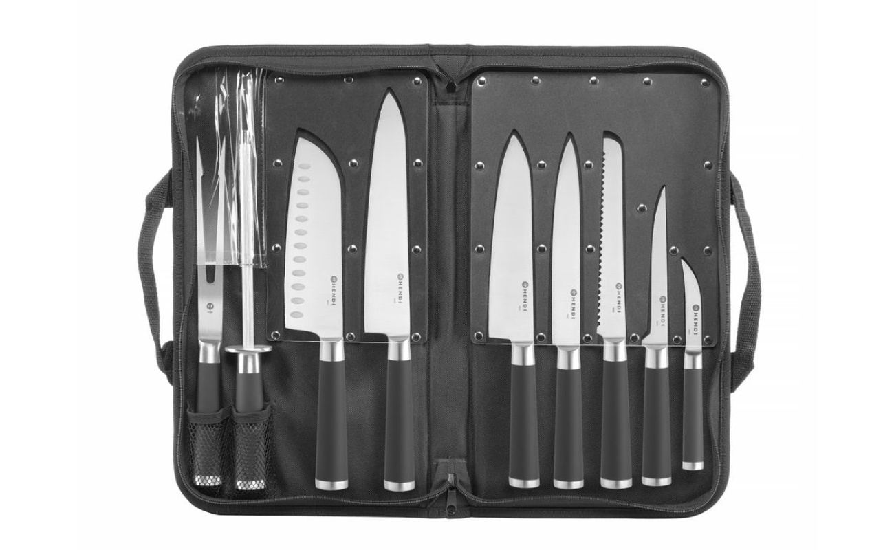 Mallette de couteaux 9 pièces
