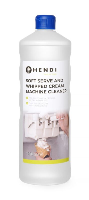 Nettoyant pour machine à crème glacée et chantilly
