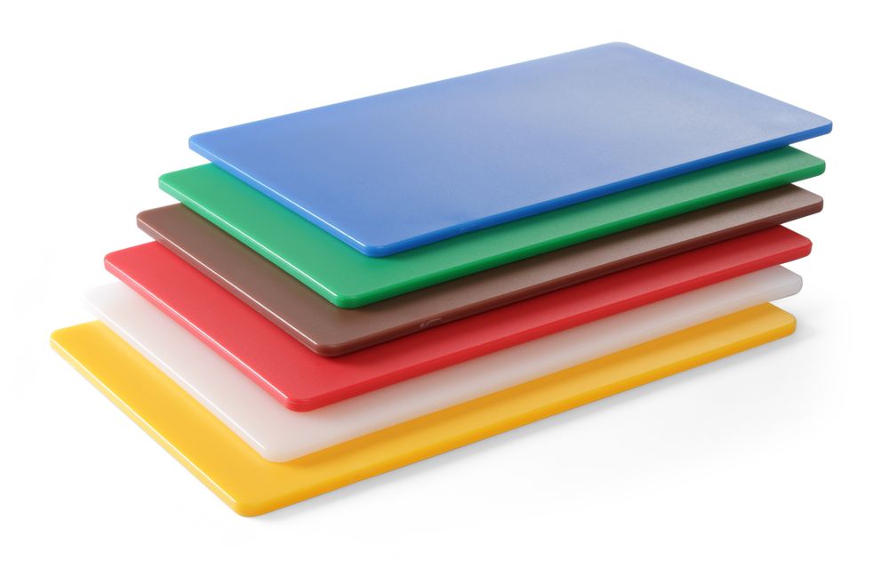 Planches à découper HACCP GN 1/1 - set de 6