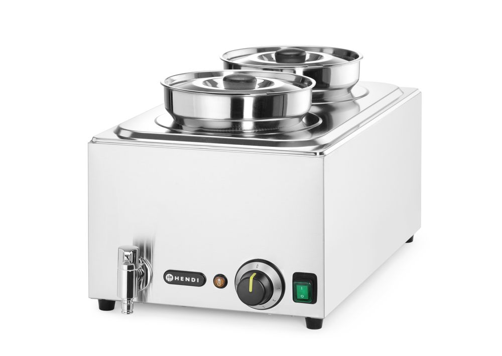 Set : Bain-marie Ranger + 2 bacs de 4L avec couvercle_2