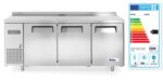 Congélateur comptoir avec trois portes Kitchen Line 390L_5