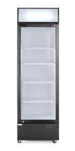Armoire réfrigérée avec caisson lumineux