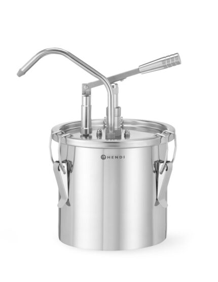 Distributeur de sauce en acier inoxydable avec pompe