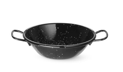 Plats paëlla émaillés