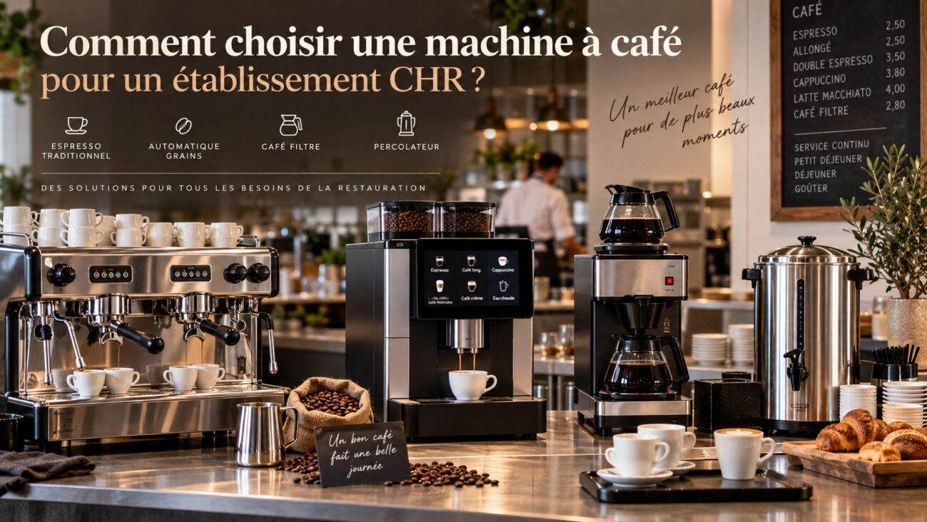 machine à café pour un établissement CHR