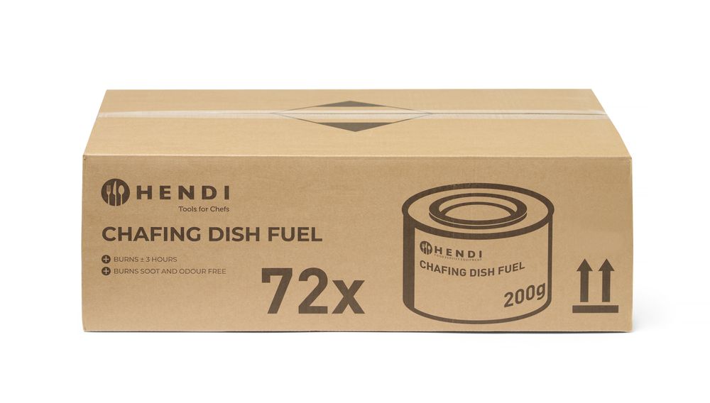 Pâte combustible pour chafing dish en boîte