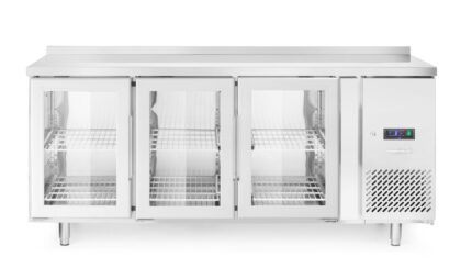 Arktic 233436 Refrigerator counter three glass door