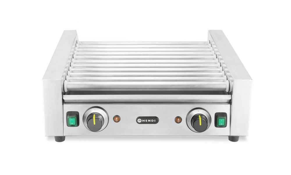 Grill roulant pour saucisses
