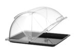 Vitrine à couvercle coulissant Roll-top