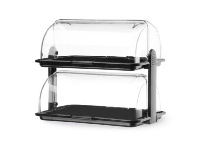 Vitrine à couvercle coulissant Roll top_2